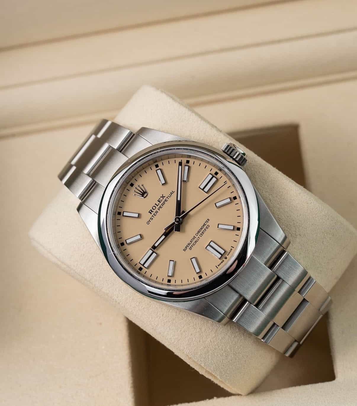 Rolex Oyster Perpetual Pistachio